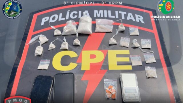 CPE apreende cocaína e comprimidos de êxtase durante ação em Catalão