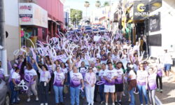 Prefeitura de Catalão realiza inédita caminhada e inicia programação estendida do Agosto Lilás