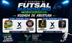 1º Regional de Futsal Masculino começa nesta quarta-feira em Campo Alegre de Goiás 1º Regional de Futsal Masculino começa nesta quarta-feira em Campo Alegre de Goiás