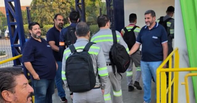 Metabase visita unidades da CMOC para ouvir demandas dos trabalhadores