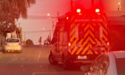 Motociclista fica ferido após queda no Bairro Pontal Norte, em Catalão