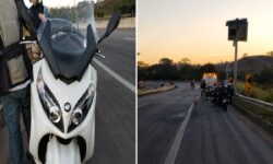 Motociclista perde controle, sai da pista e sofre queda na BR-050, em Cumari Motociclista perde controle, sai da pista e sofre queda na BR-050, em Cumari