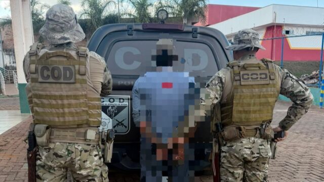 Foragido da Justiça é preso em operação integrada do COD e Batalhão Rural no entorno do DF