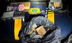 PRF flagra furto de mercadorias em caminhão dos Correios na BR-153, em Morrinhos PRF flagra furto de mercadorias em caminhão dos Correios na BR-153, em Morrinhos