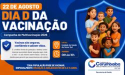Corumbaíba realiza Dia D da Vacinação neste sábado (22)