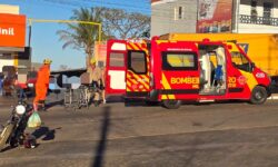 Colisão entre duas motos deixa homem ferido na Avenida JK, em Catalão Colisão entre duas motos deixa homem ferido na Avenida JK, em Catalão