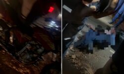 Motociclista fica ferido após bater contra cachorro que atravessava a GO-330, próximo a Três Ranchos Motociclista fica ferido após bater contra cachorro que atravessava a GO-330, próximo a Três Ranchos