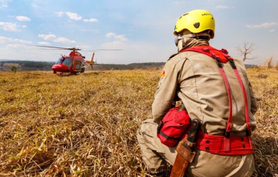 Governo de Goiás reforça prevenção e combate a incêndios em vegetação durante a estiagem