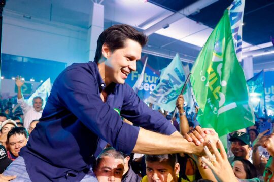 Quaest: Daniel tem 37%, Marconi 20% e Wilder 12%; tucano lidera rejeição com 49%