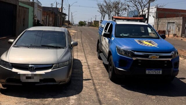 Força Tática recupera veículo com registro de apropriação indébita em Catalão