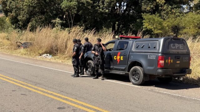 Foragido de Minas Gerais é baleado durante confronto com a CPE em Catalão