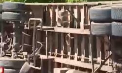 Motorista morre após carreta tombar na GO-020, entre Santa Cruz de Goiás e Cristianópolis Motorista morre após carreta tombar na GO-020, entre Santa Cruz de Goiás e Cristianópolis