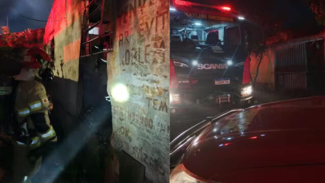 Homem morre carbonizado durante incêndio em casa em Uberlândia