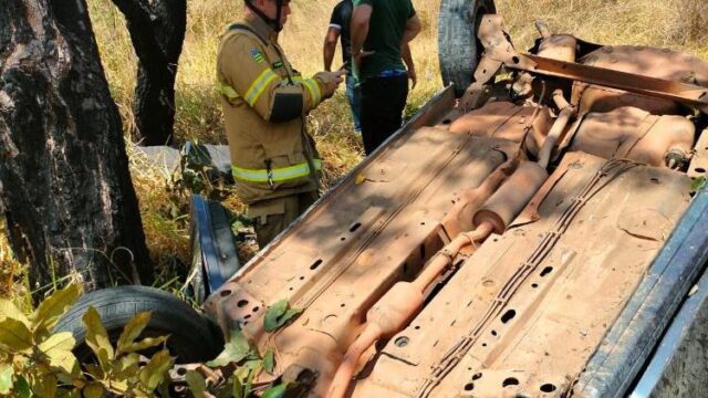 Três pessoas morrem após carro capotar na BR-070, na divisa entre o DF e Goiás