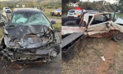 Acidente na MG-223 mata passageira e deixa três pessoas gravemente feridas, em Estrela do Sul