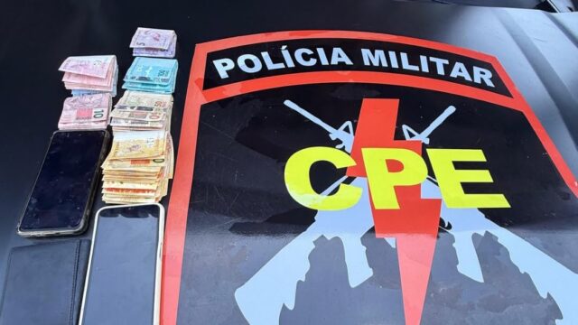 Dois homens são presos suspeitos de usar notas falsas em feira livre de Bela Vista de Goiás