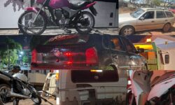 Operação da PM remove cinco veículos e aplica 11 multas em Pires do Rio e Orizona Operação da PM remove cinco veículos e aplica 11 multas em Pires do Rio e Orizona