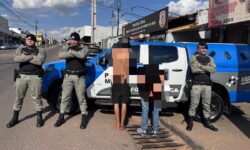 Força Tática prende dois suspeitos de furto e recupera objetos em Pires do Rio Força Tática prende dois suspeitos de furto e recupera objetos em Pires do Rio