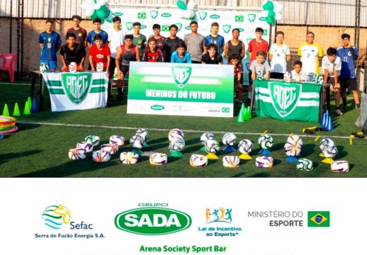 Projeto Meninos do Futuro entrega kits esportivos a 80 jovens em Catalão