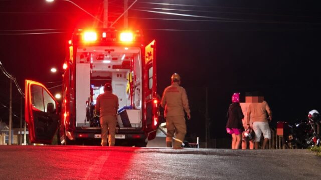 Motociclista fica ferido após sofrer queda em Catalão