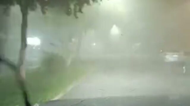 Chuva e rajadas de vento de 68,4 km/h atingiram Catalão na segunda-feira
