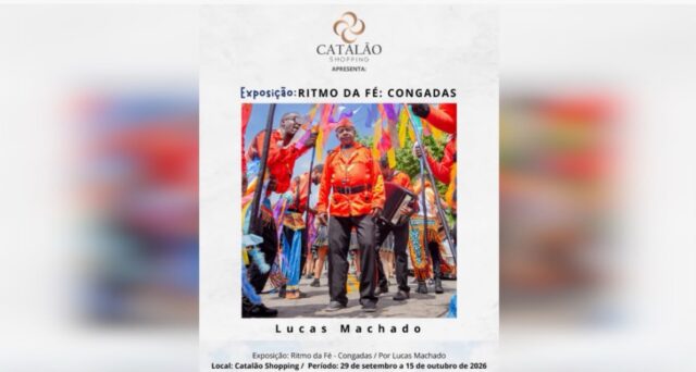 Exposição “Ritmo da Fé” retorna ao Catalão Shopping no ano dos 150 anos das Congadas