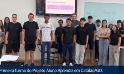 Projeto Aluno Aprendiz inicia primeira turma em Catalão Projeto Aluno Aprendiz inicia primeira turma em Catalão