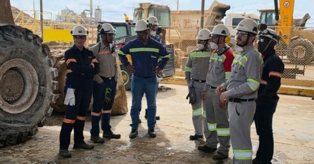 Metabase acompanha condições de trabalho durante ação no Terminal da CMOC