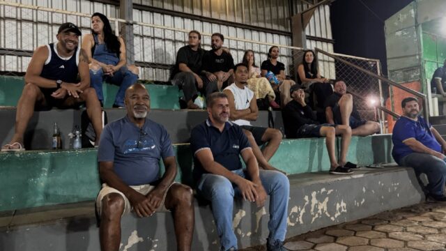 Danilo Pereira acompanha jogos do 13º Campeonato Society do Sindicato Metabase