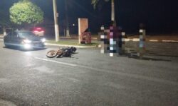 Motociclista fica ferido após colisão com carro em Ouvidor Motociclista fica ferido após colisão com carro em Ouvidor