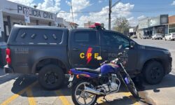 Homem é preso com motocicleta furtada no Centro de Caldas Novas