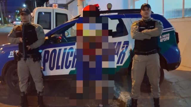 Ex-companheiro invade residência, ameaça mulher com faca e é detido pela PM em Ipameri