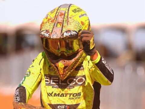 Arthur Lourenzo, de Catalão, é campeão brasileiro de Motocross na categoria 65cc