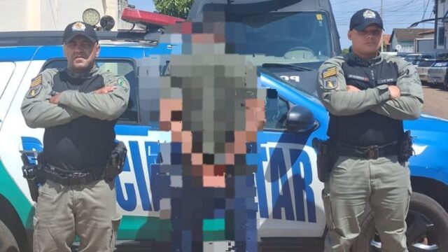 Foragido da Justiça é preso pela PM durante liberação de veículo em Orizona