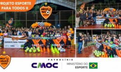 ABECAT inicia Projeto Esporte para Todos II com entrega de 200 kits em Ouvidor ABECAT inicia Projeto Esporte para Todos II com entrega de 200 kits em Ouvidor