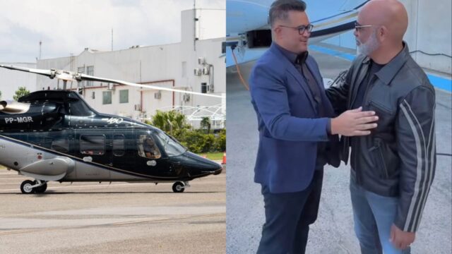 Helicóptero com cantor Rick desaparece em SC; dono nega ligação da aeronave com Neymar e buscas são suspensas por mau tempo
