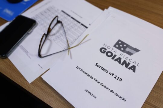 Nota Fiscal Goiana distribui R$ 1,2 milhão no sorteio de setembro
