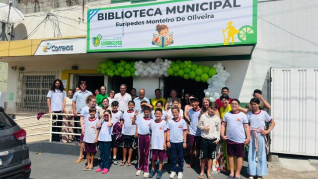 Biblioteca Municipal Eurípedes Monteiro de Oliveira é reinaugurada em novo espaço em Anhanguera