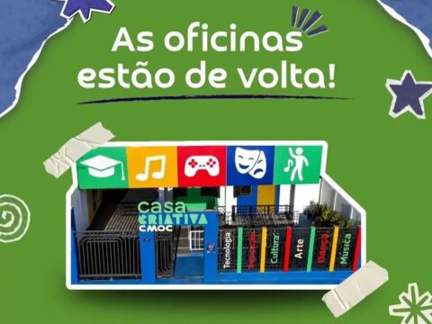Casa Criativa CMOC abre inscrições gratuitas para oficinas em Catalão e Ouvidor