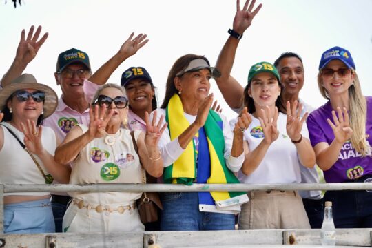 Iara Vilela e Gracinha Caiado intensificam mobilização na reta final da campanha