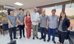 Prefeito de Catalão, Velomar Rios, recebe comitiva da Hongda, que anuncia investimento e 450 empregos exclusivos para moradores da cidade Prefeito de Catalão, Velomar Rios, recebe comitiva da Hongda, que anuncia investimento e 450 empregos exclusivos para moradores da cidade