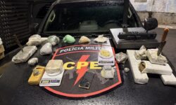CPE desarticula ponto de armazenamento de drogas e prende homem em Ipameri CPE desarticula ponto de armazenamento de drogas e prende homem em Ipameri