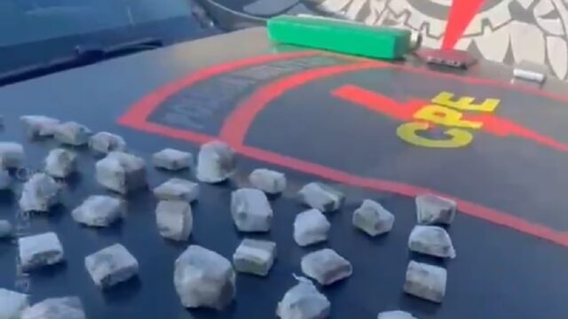 Suspeito foge para área de mata, mas é preso com 2 kg de maconha em Morrinhos