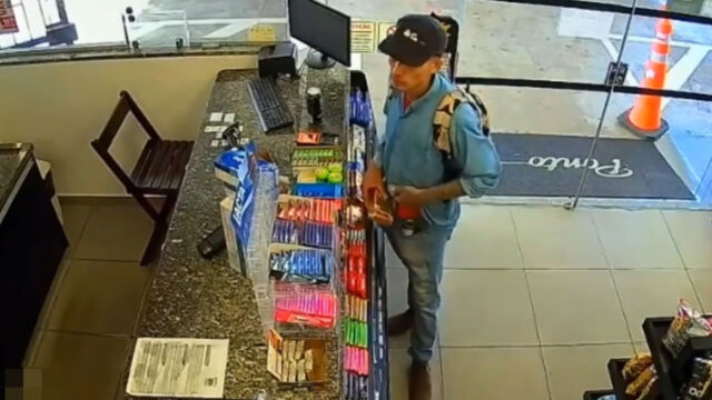 Dois homens são presos suspeitos de furto em loja de conveniência em Uberlândia