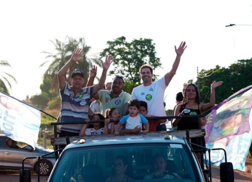 Jamil Calife recebe manifestações de apoio durante extensa agenda em Catalão e no distrito de Santo Antônio do Rio Verde