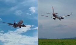 Avião arremete duas vezes em aeroporto de Caldas Novas