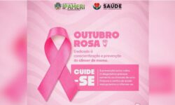 Prefeitura de Ipameri orienta mulheres a buscar atendimento durante o Outubro Rosa Prefeitura de Ipameri orienta mulheres a buscar atendimento durante o Outubro Rosa