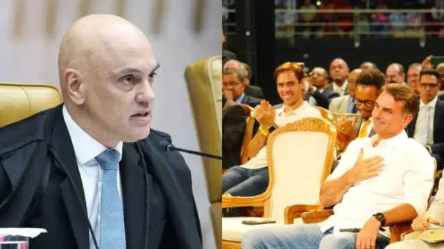 Moraes autoriza retomada de visitas de Flávio Bolsonaro ao pai após suspensão de 90 dias