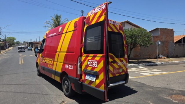 Criança de 11 anos fica ferida após queda de moto em Catalão
