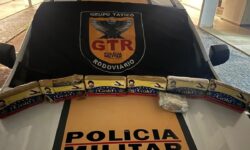 Casal é preso com sete barras de maconha na MG-190, em Romaria, diz polícia